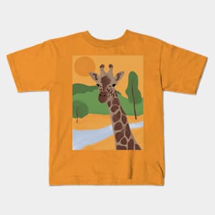 Giraffe Kids T-Shirt